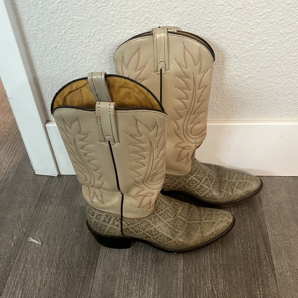 Vintage Acme Cowboy Boots Size 7.5 - Picture 2 of 4